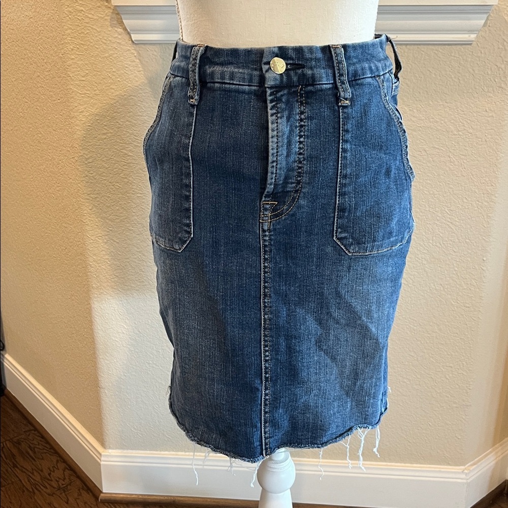 7 For All Mankind Jen7 Pencil Skirt NWT Size 2